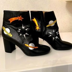 Katy Perry space celestial ankle boots